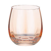 Набір склянок низьких Ardesto Black Mars Amber 480мл, 2шт, скло, золотистий (AR2648G)