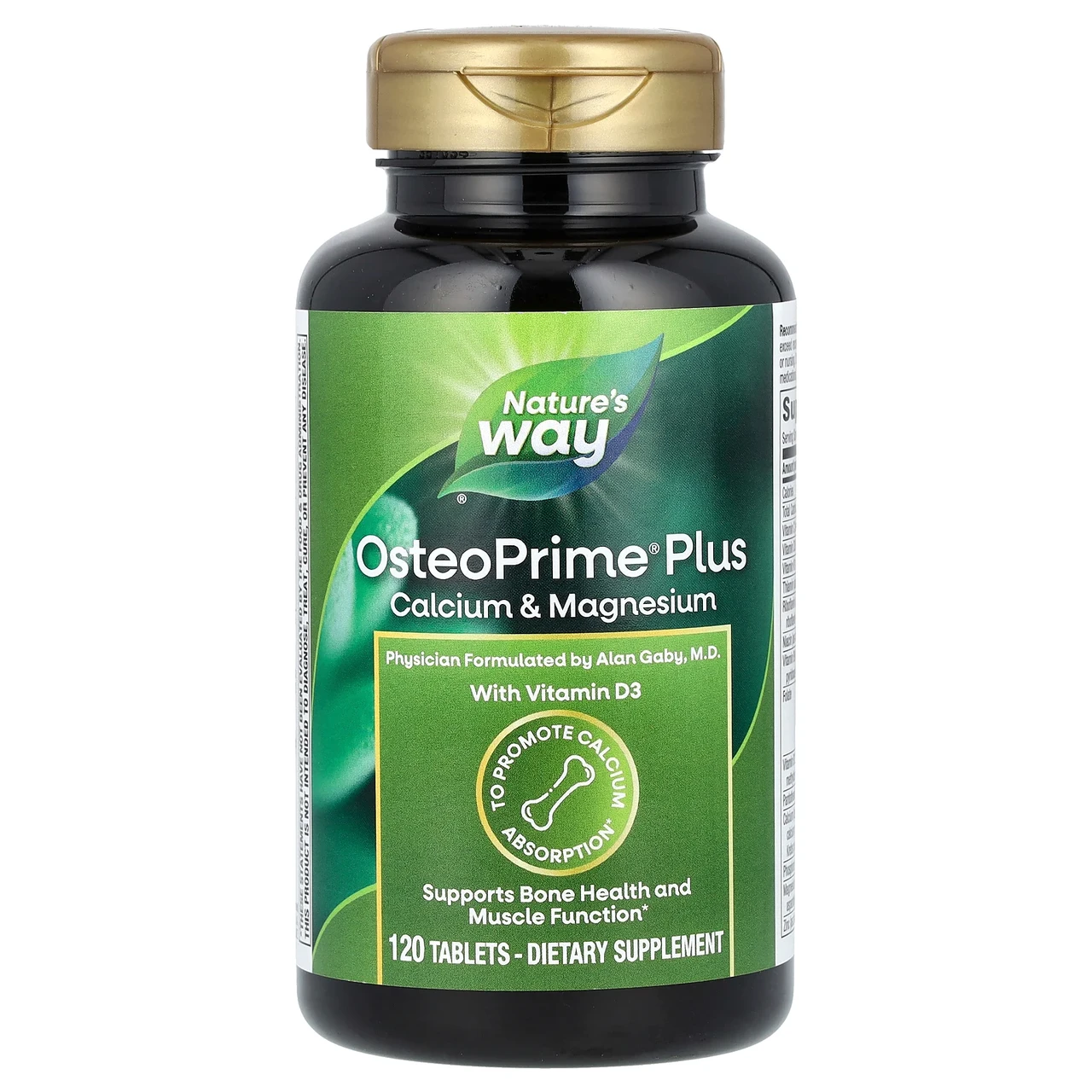 Nature's Way, OsteoPrime Plus, кальцій і магній, 120 таблеток, Київ