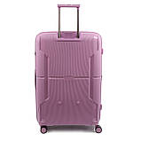 Валіза велика L поліпропілен фіолет 77х52х31+5см/126л/4.4кг/Airtex 245, фото 4