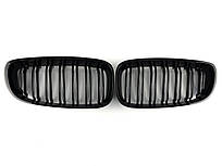 Ніздрі Чорний глянець ( Подвійні M-Look ) на BMW 3 Series ( GT ) F34 2013-2019 року