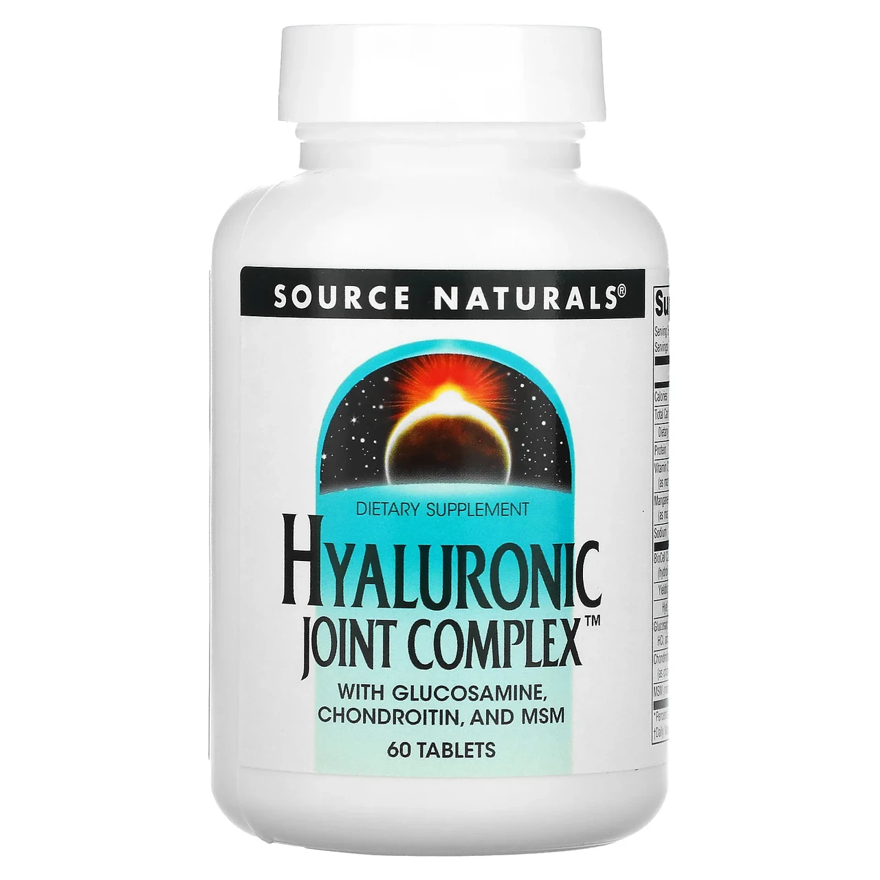 Source Naturals, гіалуроновий комплекс для суглобів, 60 таблеток, Київ, фото 1