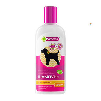 Шампунь фіто шампунь для цуценят без сліз 200 мл Vitomax 11600