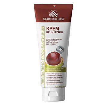 Карпатська сила Крем Вени-рутин 100 мл