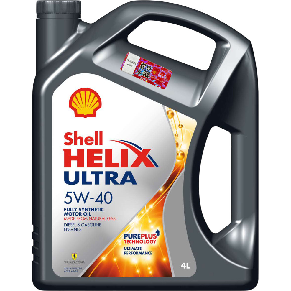 Моторна олива Shell Helix Ultra 5W-40, 4 л