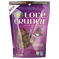 Nature's Path, Love Crunch, органічна гранола преміальної якості, темний шоколад і олія з фундука, 300