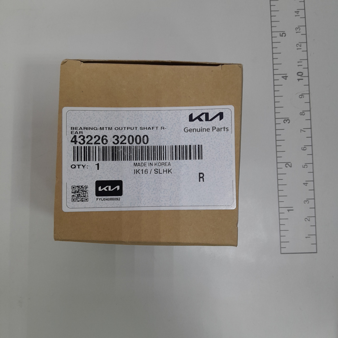 43226-32000 Оригінальний підшипник кпп вторинного валу Accent, Elantra (06-)/kia Ceed (06-), Soul (09-), фото 1