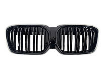 Ніздрі Чорний глянець iX3 ( Подвійні M-Look ) на BMW X3 G01 2022-2024 року