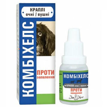Комбіхелс краплі очні і вушні для кішок і собак 10 мл ЗооХелс УЗВПП