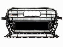 Решітка радіатора Full Black ( в стилі SQ5 ) на Audi Q5 8R 2012-2016 року