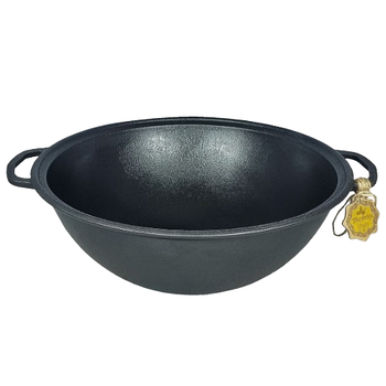 Казан "узбецький" чавунний 12л V12 Майстерня