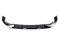 Губа ( переднього бампера ) Чорний глянець ( M-Performance ) V2 на BMW 5 Series G30 / G31 2020-2023 року