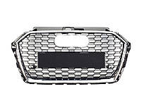 Решітка радіатора Chrome Black ( в стилі RS3 ) на Audi A3 8V 2016-2020 року