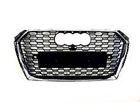 Решітка радіатора Chrome Black ( в стилі RS4 ) на AUDI A4 B9 2015-2019 року