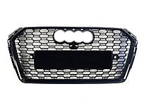 Решітка радіатора Full Black ( в стилі RS4 ) на AUDI A4 B9 2015-2019 року