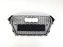 Решітка радіатора Silver Black ( в стилі RS4 ) на Audi A4 B8 2011-2015 року