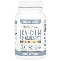SMNutrition, Calcium D-Glucarate + BioPerine, 500 mg, 90 Capsules Днепр Дніпро