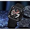 Чоловічий наручний годинник Curren Active (Чорний), фото 3