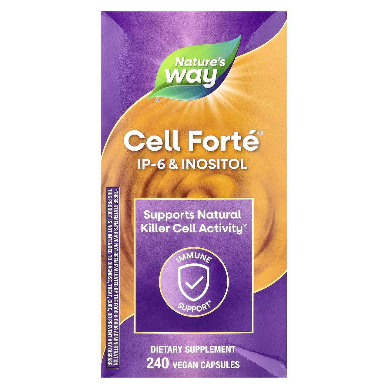 Nature's Way, Cell Forté IP-6 інозітол, 240 веганських капсул, Київ, фото 1