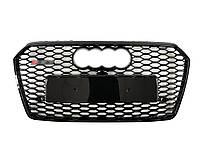 Решітка радіатора Full Black ( в стилі RS7 ) на Audi A7 4G 2014-2017 року