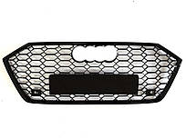 Решітка радіатора Full Black ( в стилі RS7 без камери та без радарів ) на Audi A7 4K 2017-2023 року