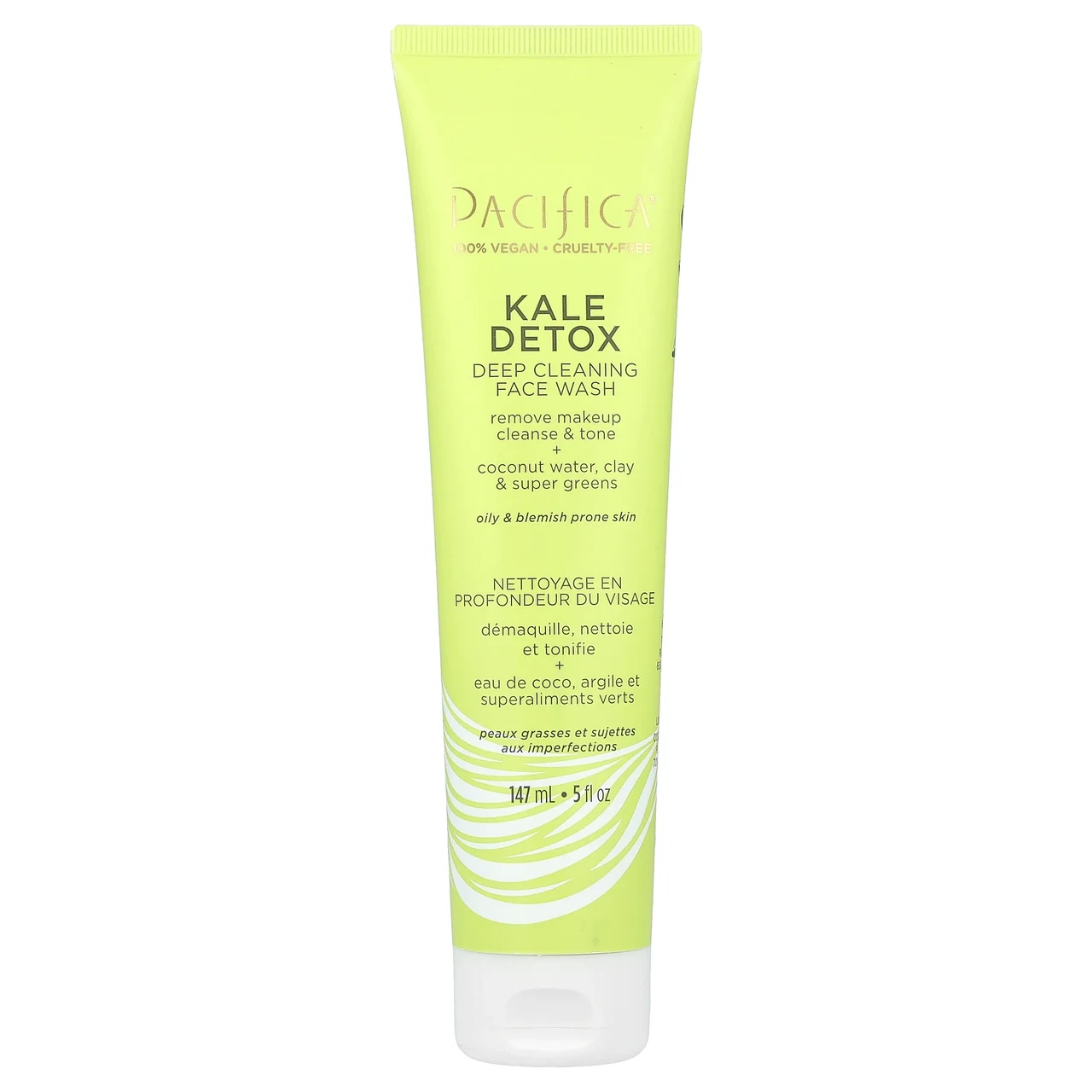 Pacifica, Kale Detox Deep Cleansing Face Wash, 5 fl oz (147 ml), Київ, фото 1