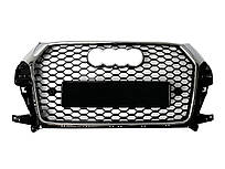 Решітка радіатора Chrome Black ( в стилі RSQ3 ) на Audi Q3 8U 2014-2018 року