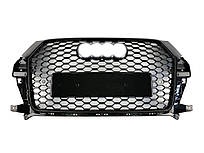 Решітка радіатора Full Black ( в стилі RSQ3 ) на Audi Q3 8U 2014-2018 року