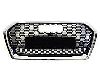 Решітка радіатора Chrome Black ( в стилі RSQ5 ) на Audi Q5 80A 2016-2020 року