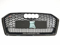 Решітка радіатора Full Black ( в стилі RSQ5 ) на Audi Q5 80A 2016-2020 року