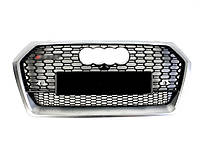 Решітка радіатора Silver Black ( в стилі RSQ5 ) на Audi Q5 80A 2016-2020 року