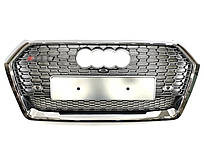 Решітка радіатора Silver Chrome ( в стилі RSQ5 ) на Audi Q5 80A 2016-2020 року