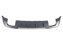 Дифузор ( заднього бампера ) Silver ( в стилі S3 00-00 ) Hatchback на Audi A3 8V 2016-2020 року