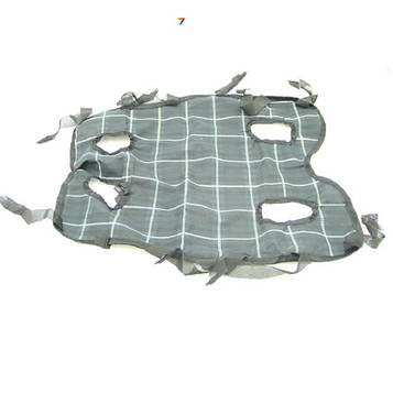 Попона післяопераційна №1 бязь кольорова 41см * 32 см Фауна