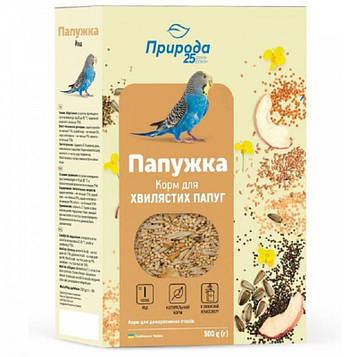 Корм для хвилястих папуг Папужка Йод 500 г ПРИРОДА PR241087