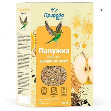 Корм для хвилястих папуг Енергія 500 г ПРИРОДА PR241083
