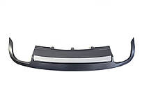 Дифузор ( заднього бампера ) Silver ( в стилі S5 00-00 ) 4D на Audi A5 8T 2007-2011 року
