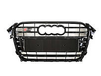 Решітка радіатора Full Black ( в стилі S4 ) на Audi A4 B8 2011-2015 року