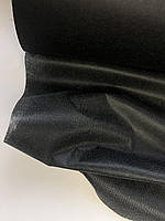 Флізелин клейовий, 90 см, чорний