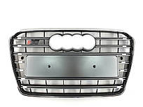 Решітка радіатора Silver Chrome ( в стилі S5 ) на Audi A5 8T 2011-2016 року