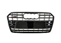 Решітка радіатора Full Black ( в стилі S7 ) на Audi A7 4G 2014-2017 року