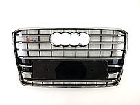 Решітка радіатора Chrome Black ( в стилі S8 ) на Audi A8 D4 2014-2017 року