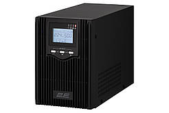 Джерело безперебійного живлення 2E PS2000L, 2000VA/1600W, на зовнішні АКБ 4*12В, USB, 2xSchuko+1xC13