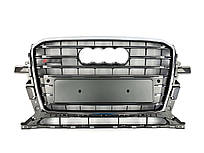 Решітка радіатора Silver Chrome ( в стилі SQ ) на Audi Q5 8R 2012-2016 року