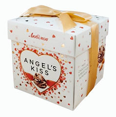 Цукерки в молочному шоколаді з мигдалем Angel's kiss Любімов, 140 г