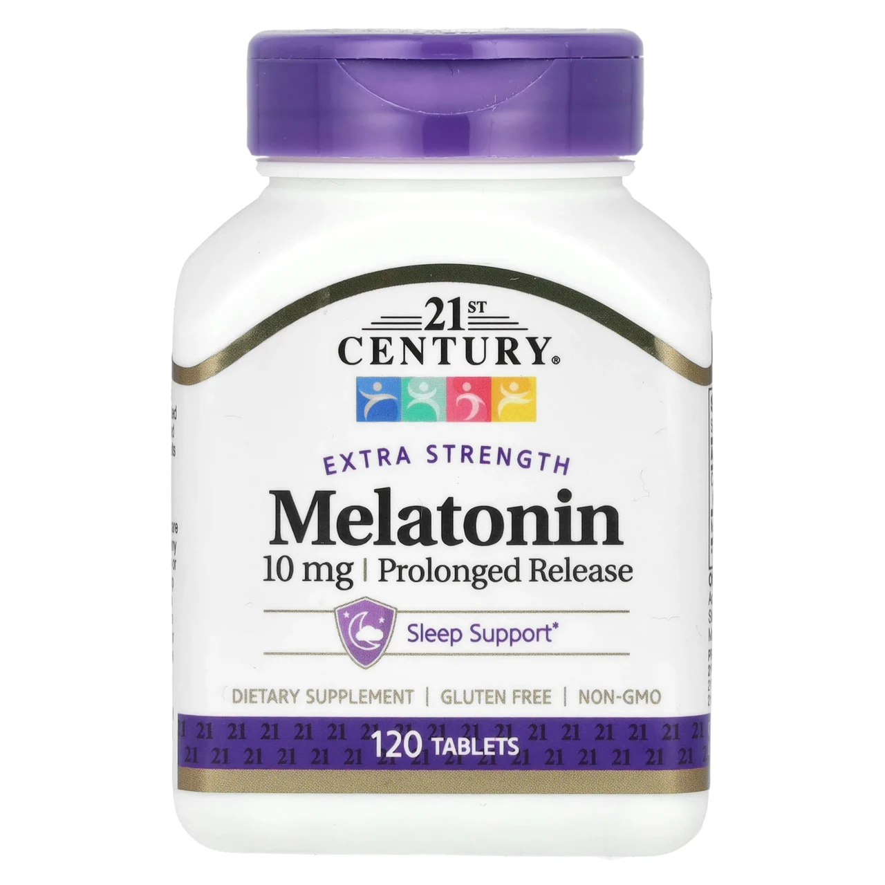 21st Century, Melatonin, Prolonged Release, 10 mg , 120 Tablets, Київ