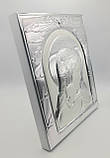 Срібна ікона "Богородиця з Ісусом", фото 2