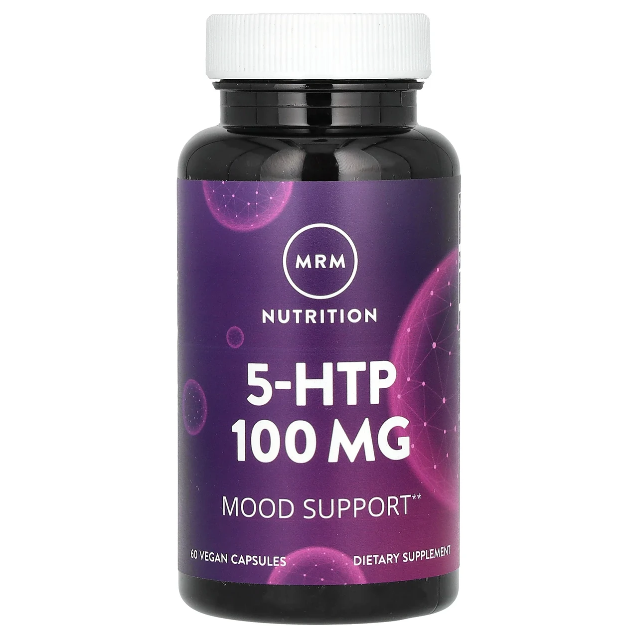 MRM, 5-HTP, 100 мг, 60 капсул веганских, Київ