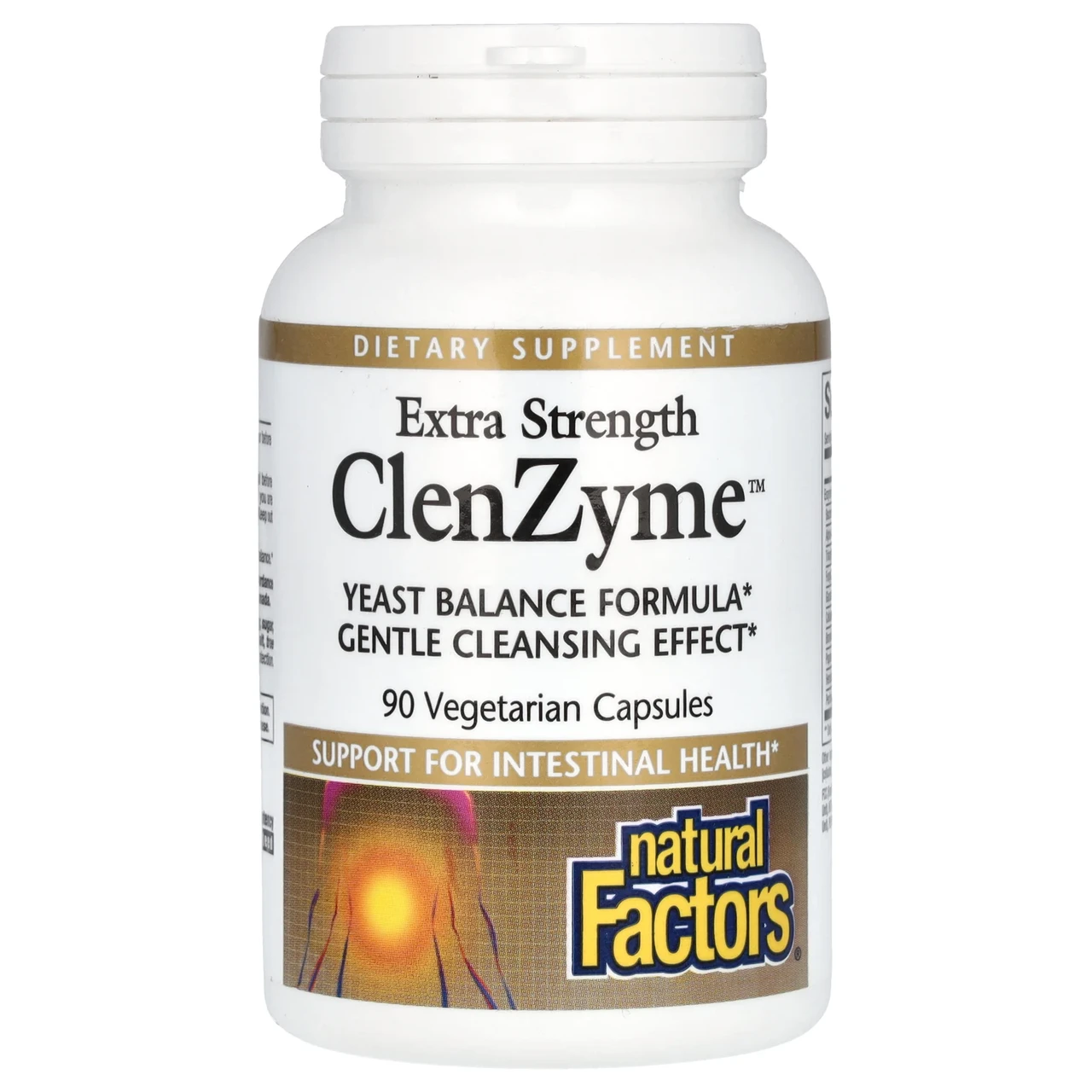 Natural Factors, Надпотужний ClenZyme, 90 капсул вегетаріанських, Київ