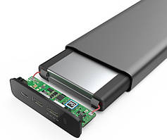 Акумулятор портативний літій-іонний Power Bank Hama 26800 мАг, 60Вт, PD (00200012)