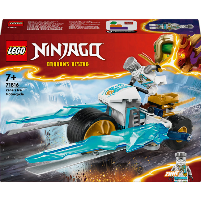 Конструктор LEGO NINJAGO Крижаний мотоцикл Зейна	71816, фото 1